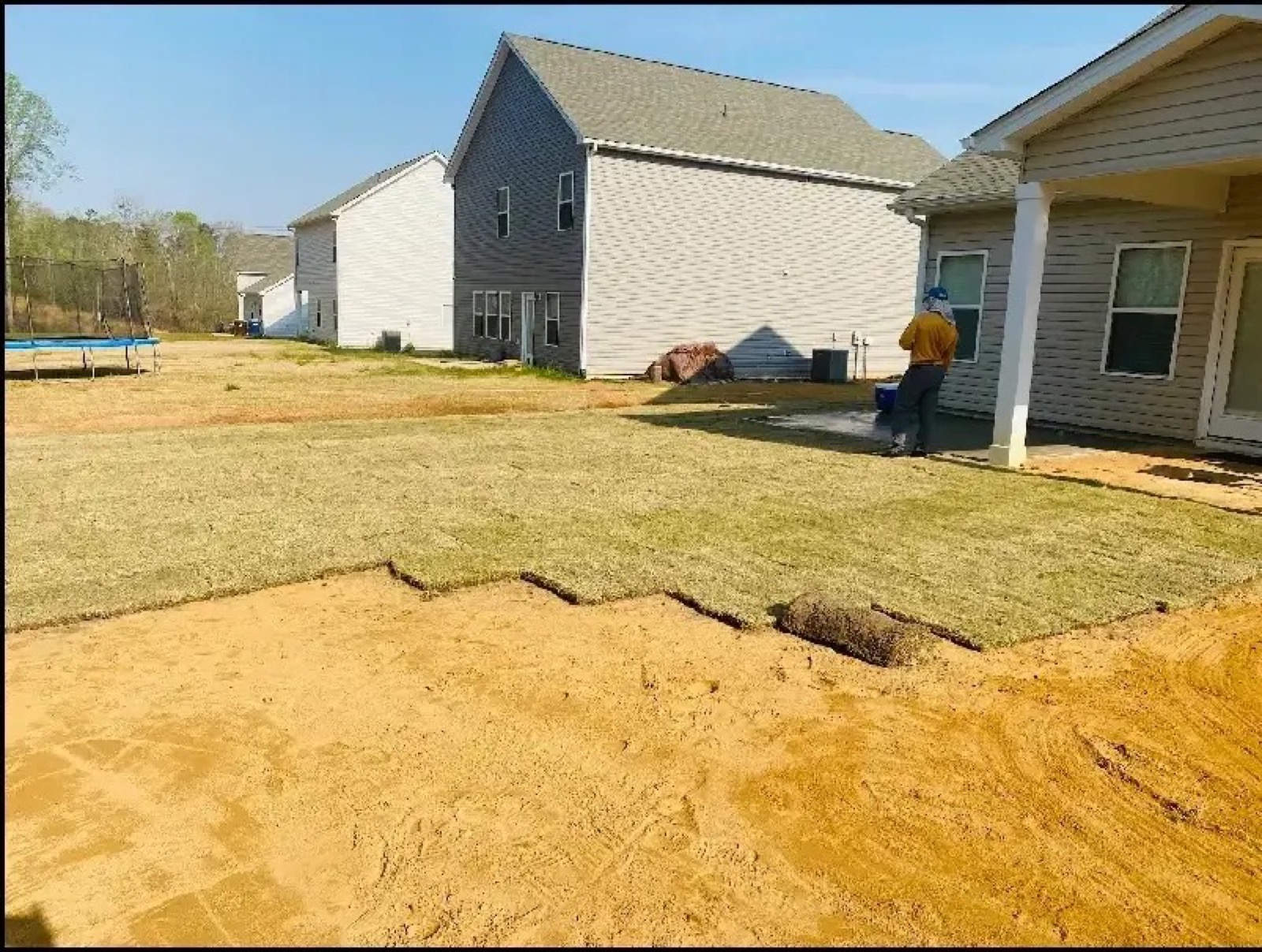 Sod Installation service by WaterBoy Landscaping